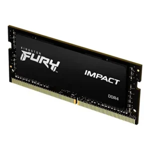 Memória RAM Para Notebook DDR4 8gb 3200Mhz CL20 Kingston Fury Impact KF432S20IB/8 Gamer Sodimm Preto