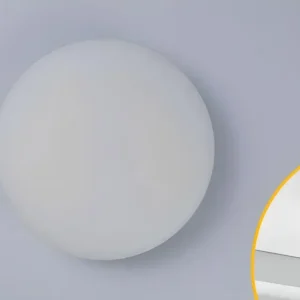 Plafon Led Borda Infinita Embutir / Sobrepor 24w Redondo Cor Branco Neutro - 4000k