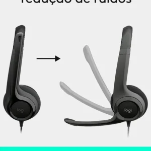 Headset com fio USB Logitech H390