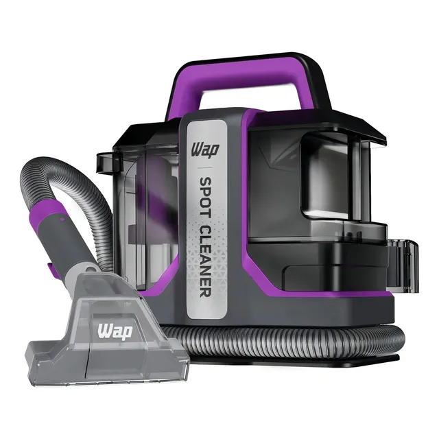 Extratora de Sujeira Portátil WAP Spot Cleaner W3 Borrifa Esfrega e Extrai 1450W de Potência e Bico de Autolimpeza